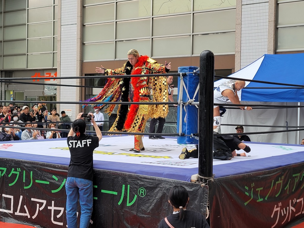 AKOS×DDT 駅前プロレス
