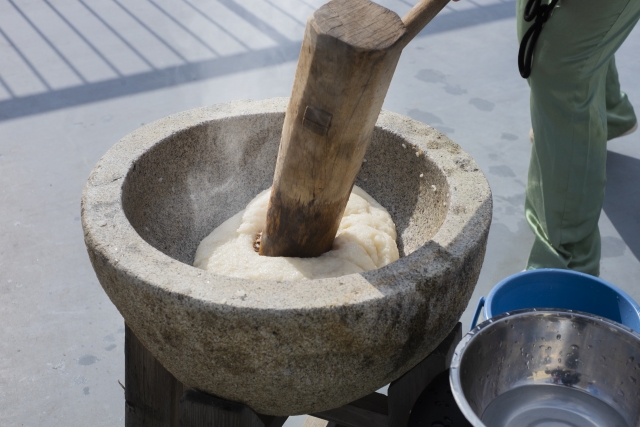 餅つき