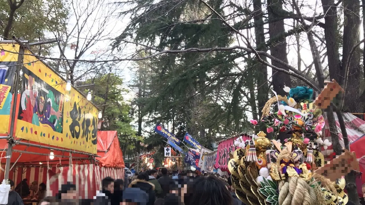 川口神社おかめ市2