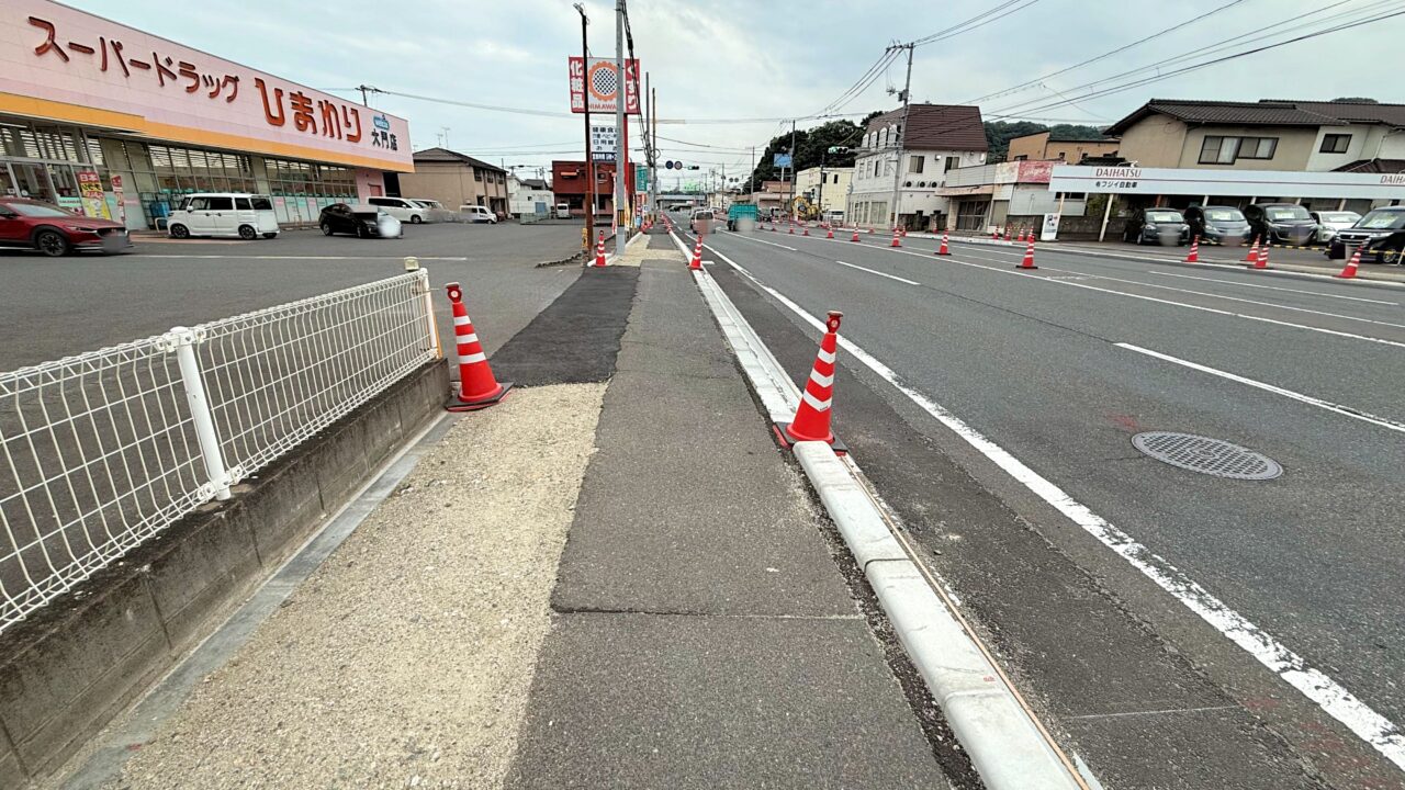 大門道路工事