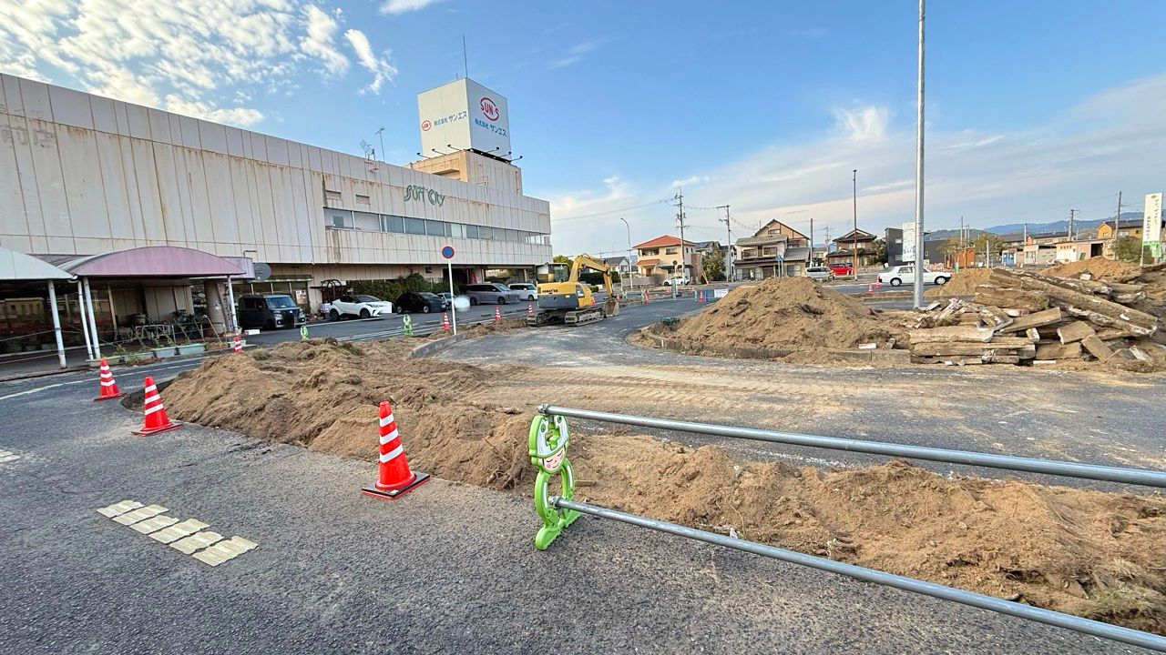 神辺駅西口広場整備工事（2工区）