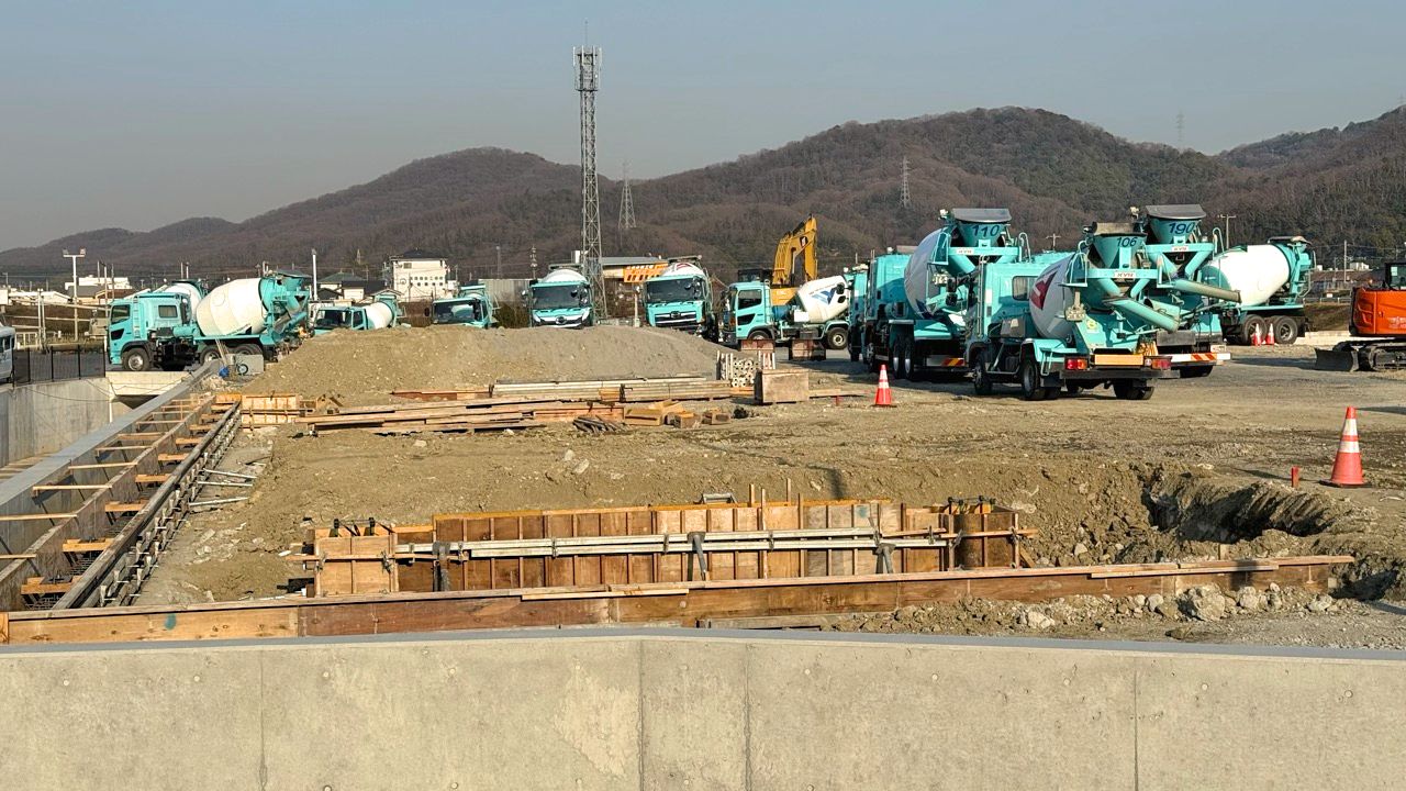 福山北部生コン株式会社 車庫新築工事