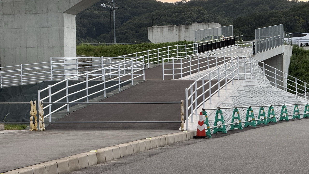 福山沼隈線 道路改良工事