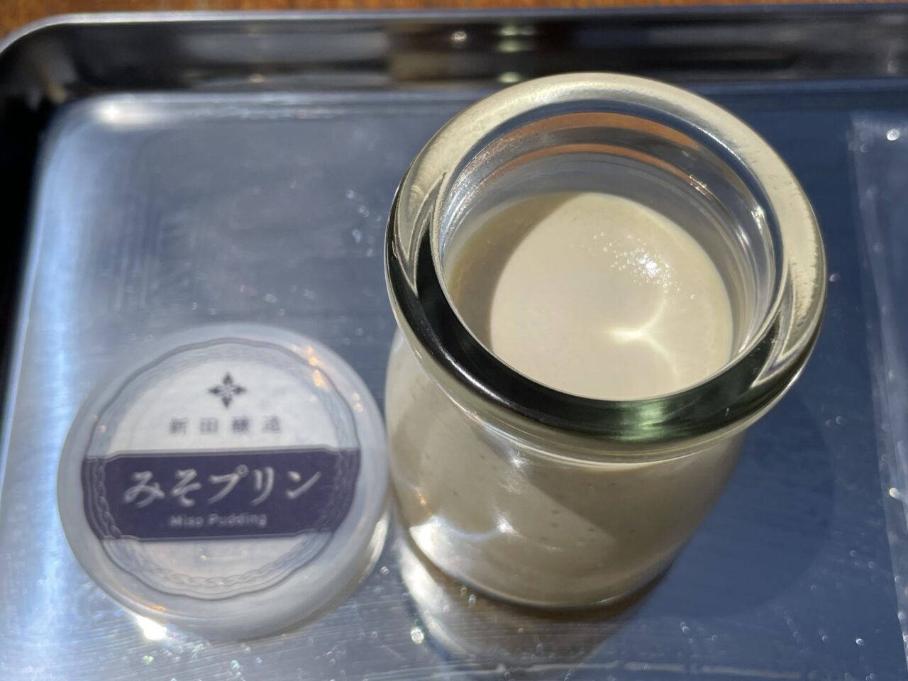 味噌プリン