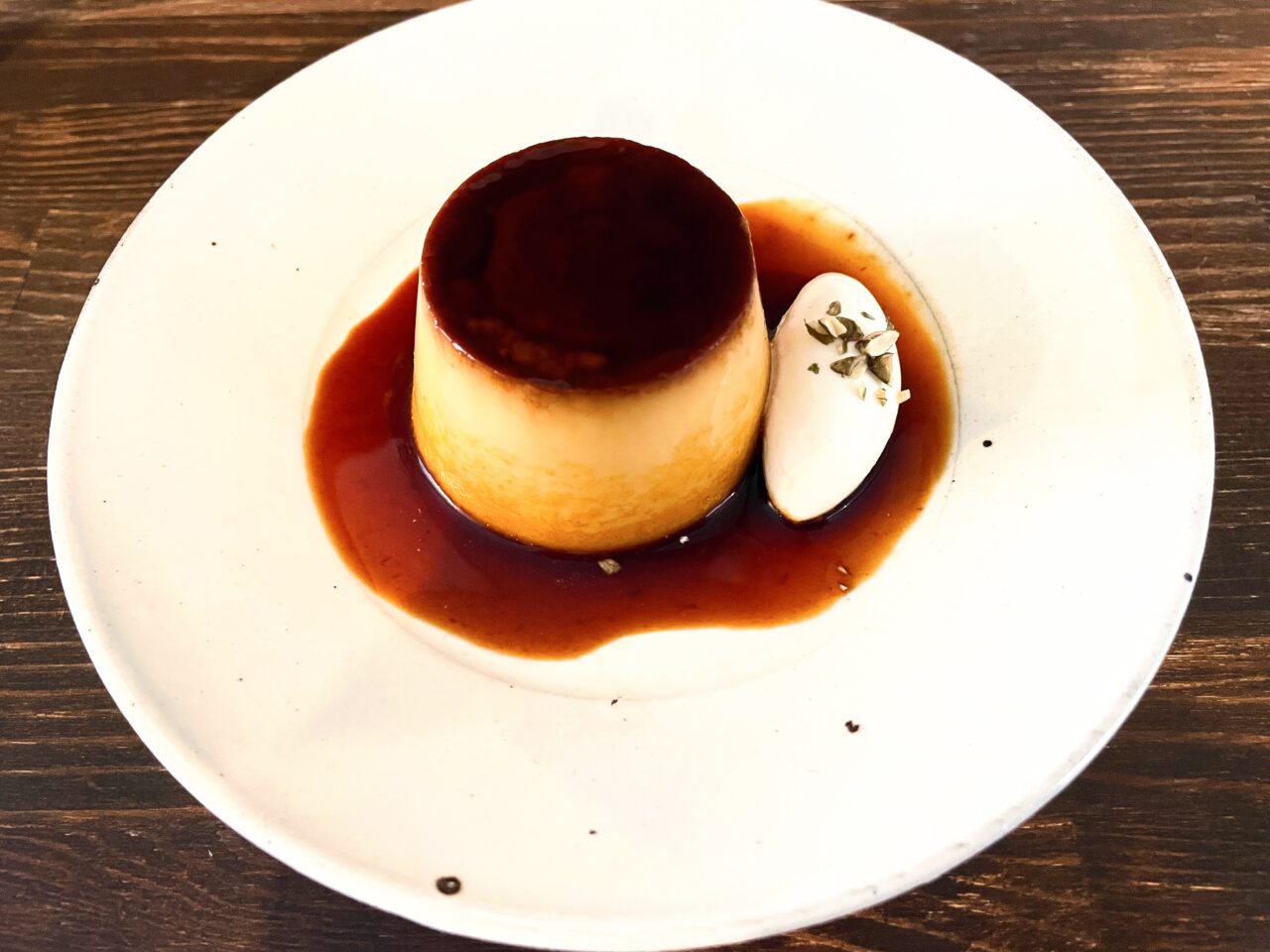 ハナトキのかぼちゃのプリン