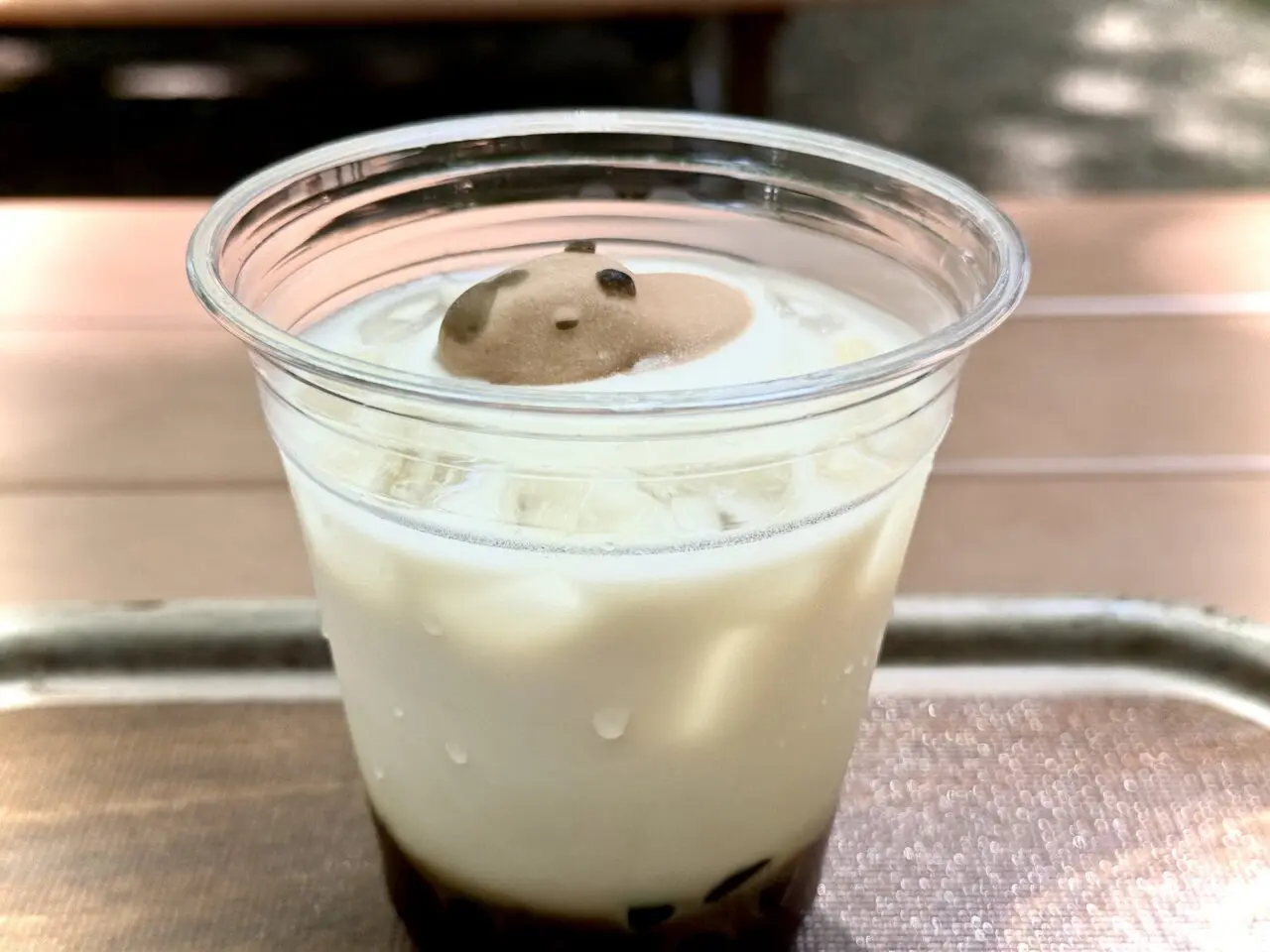 井の頭自然文化園の人気カピバラ黒糖ドリンクです