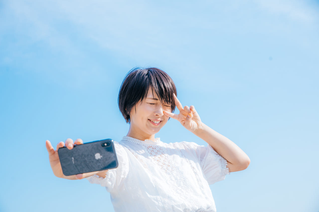 自撮りイメージ