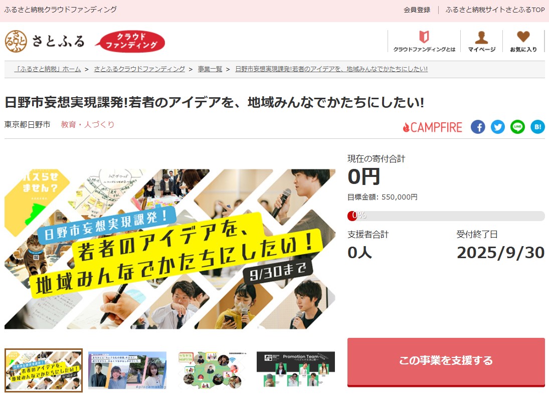 クラウドファンディング