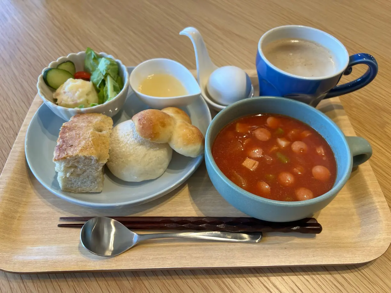 朝のスープタウン