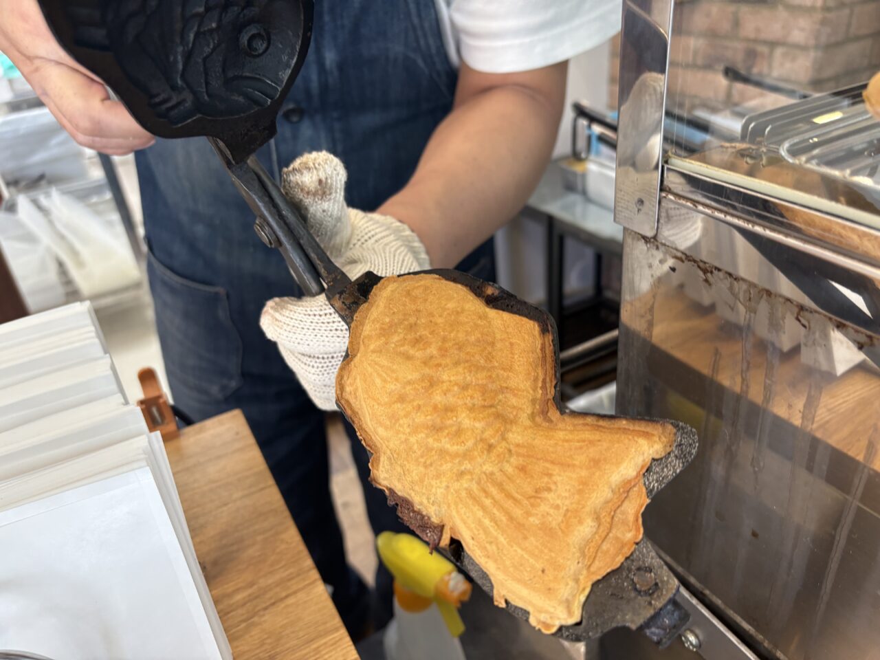 江戸川区で唯一の一丁焼きの鯛焼き屋、小岩のたまいち