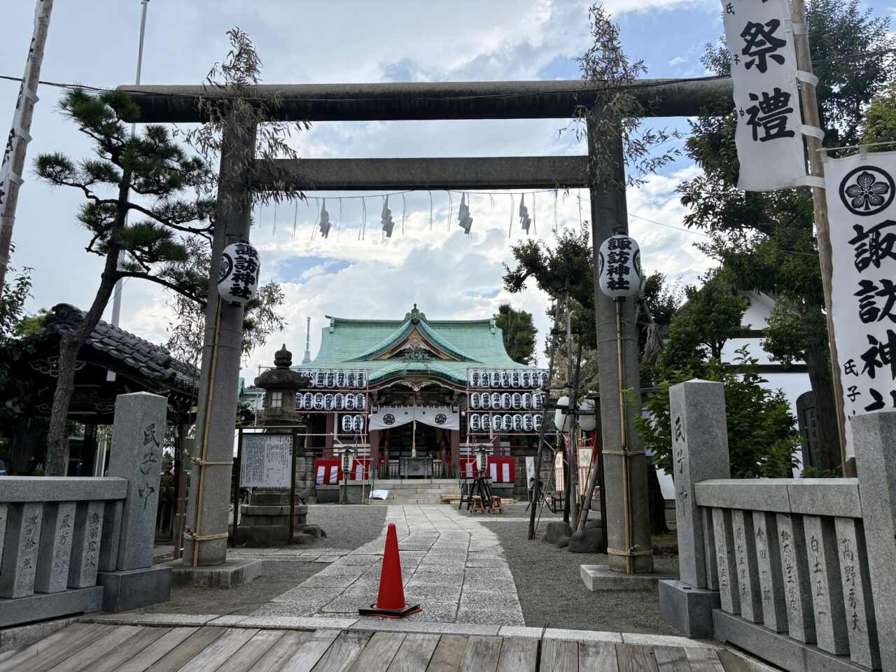 平井諏訪神社の4年に一度の大祭