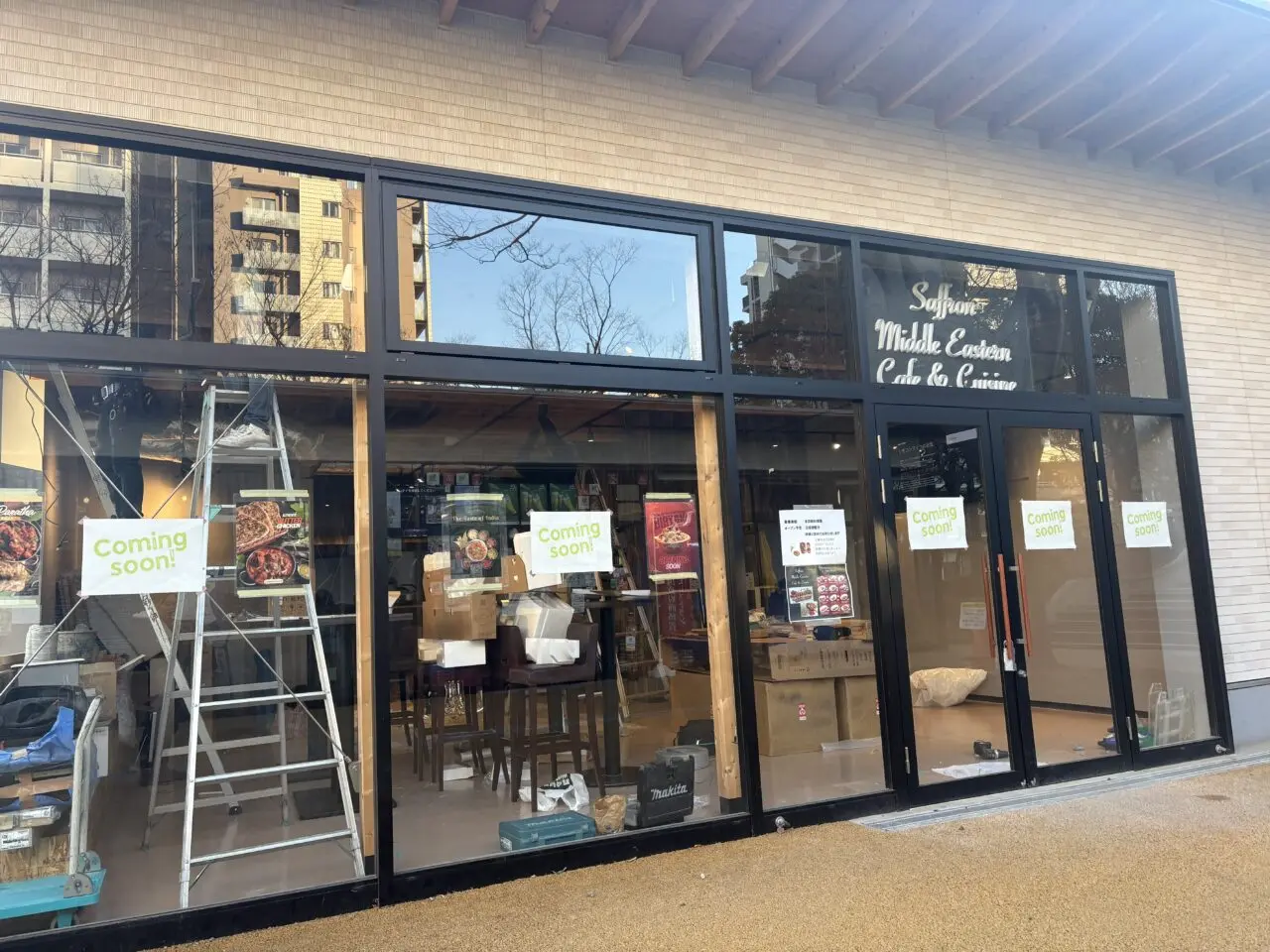 オープンが延期されている子供の広場の店舗、2026年いよいよオープン間近