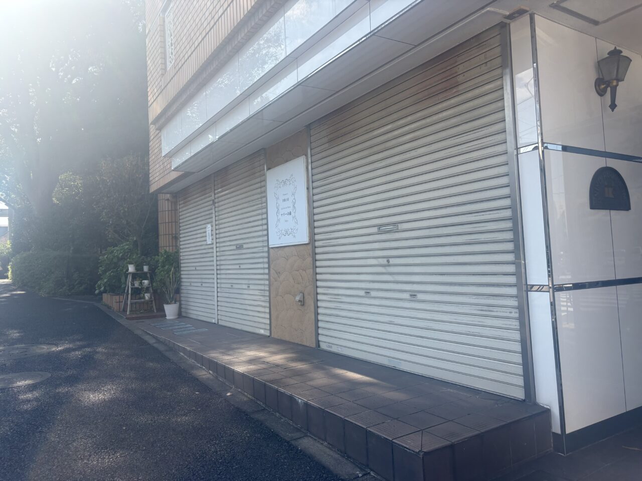 ドーナツ店跡地に洋菓子店マリーの森