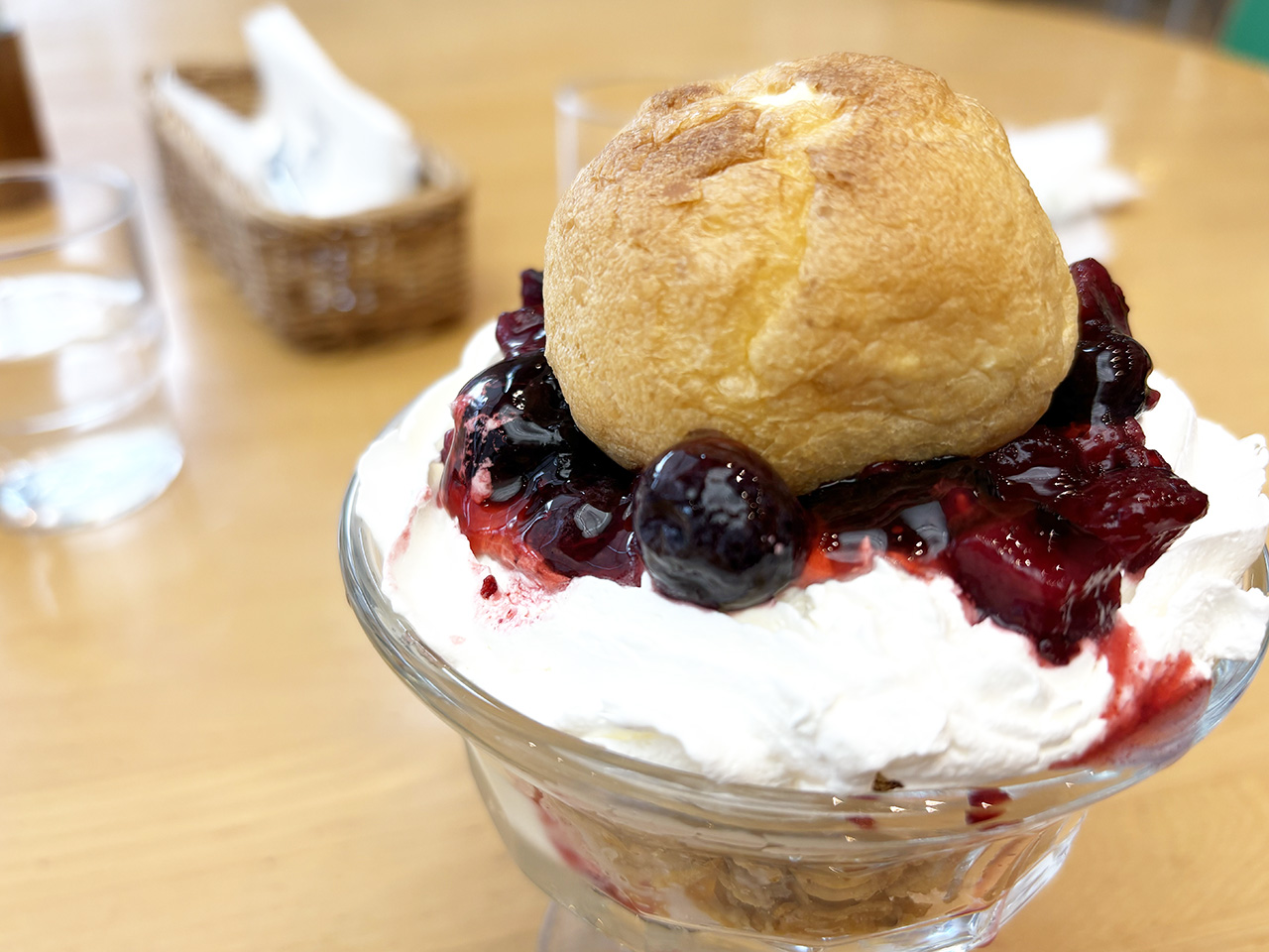 カフェテリアTAROの太陽のパルフェ