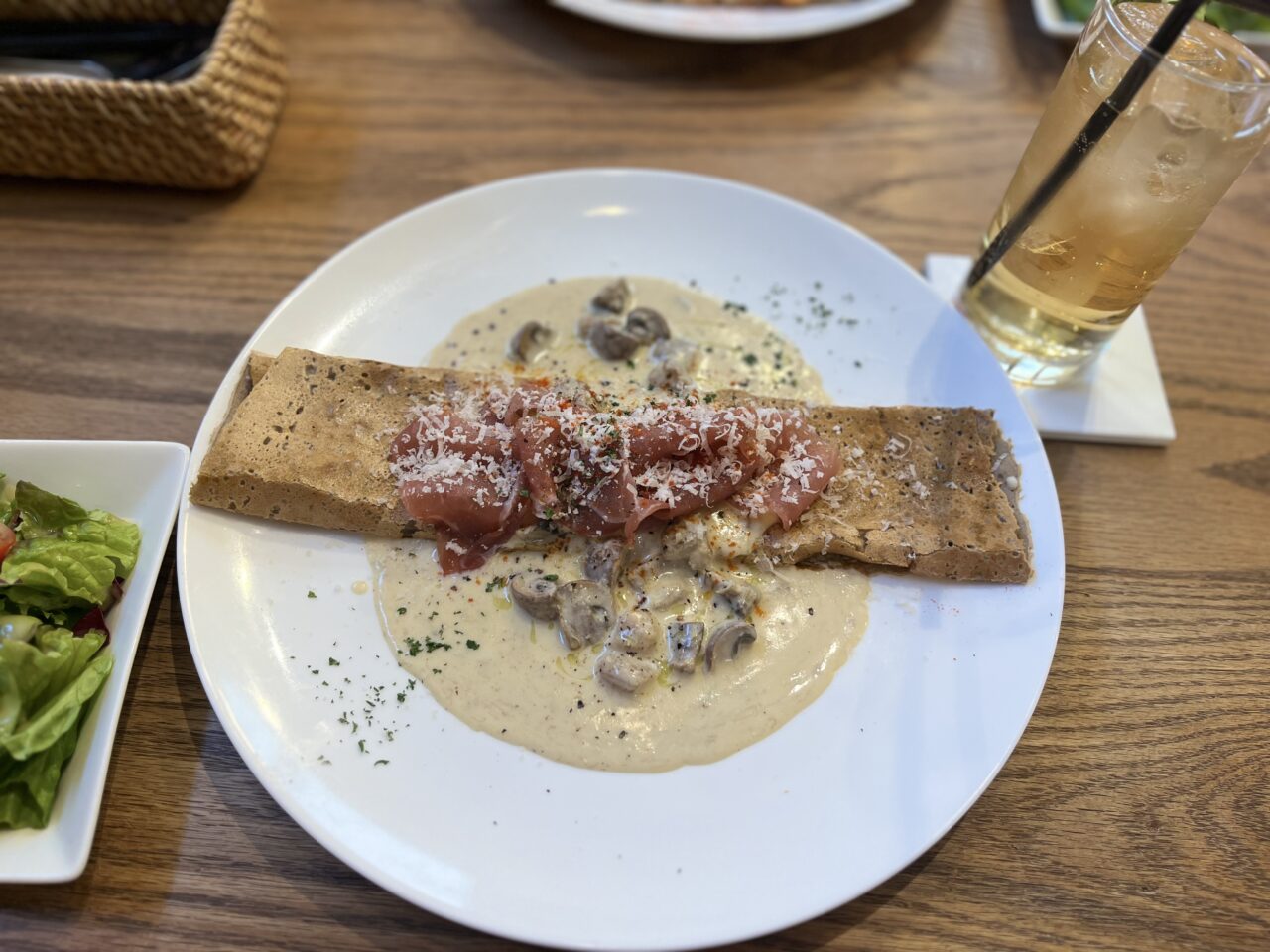 アンシャノワール ガレット ブラウンマッシュルーム