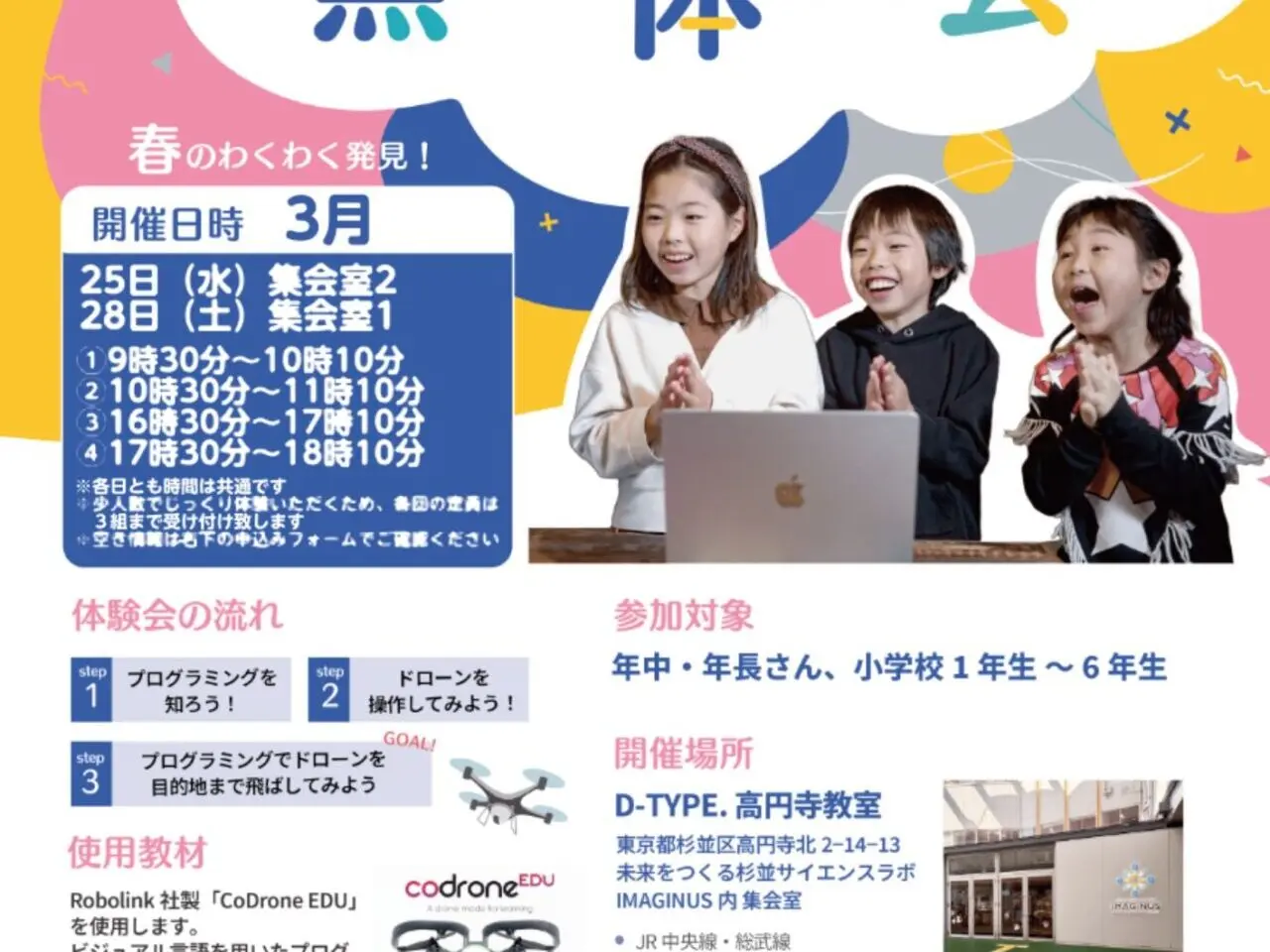 D-type.　ドローン