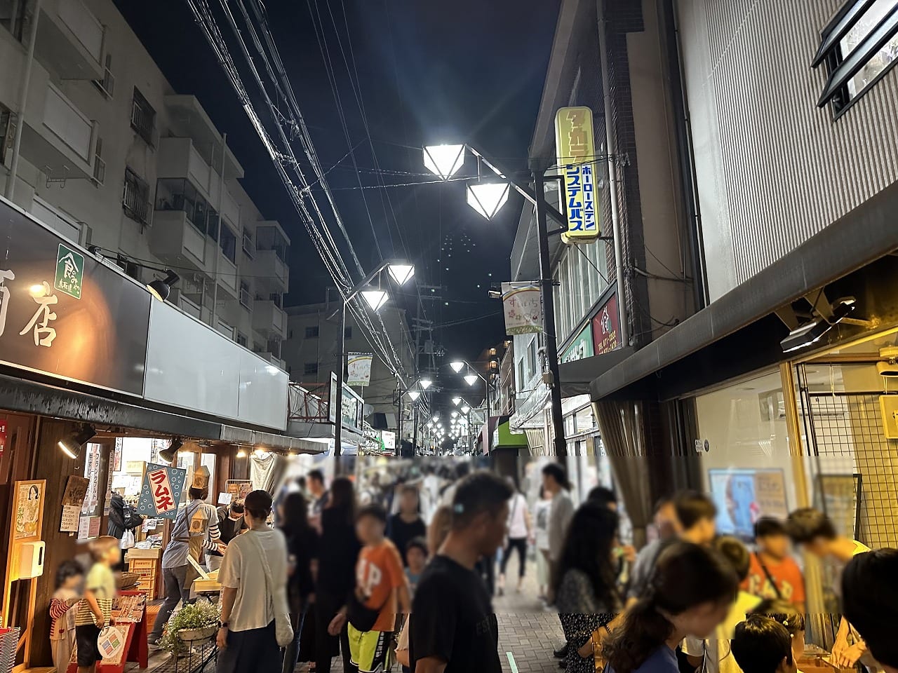 水道筋夜店大通り