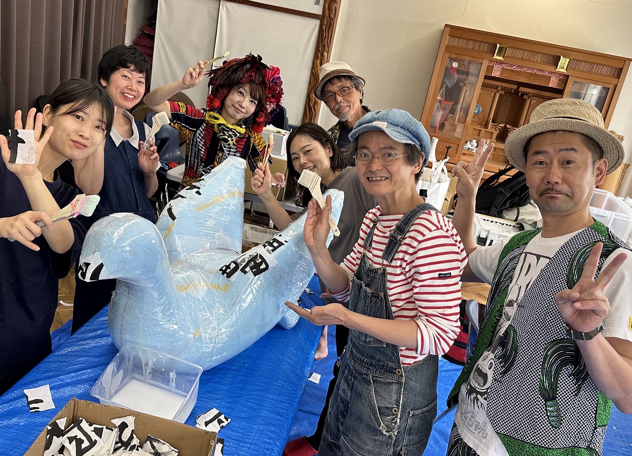 【神戸市灘区】楽しすぎる～(≧▽≦)「はとぽっち提灯」ワークショップ参加してきました♪ 灘中央市場 100周年を祝う前哨戦＜ただ今、参加者募集中＞
