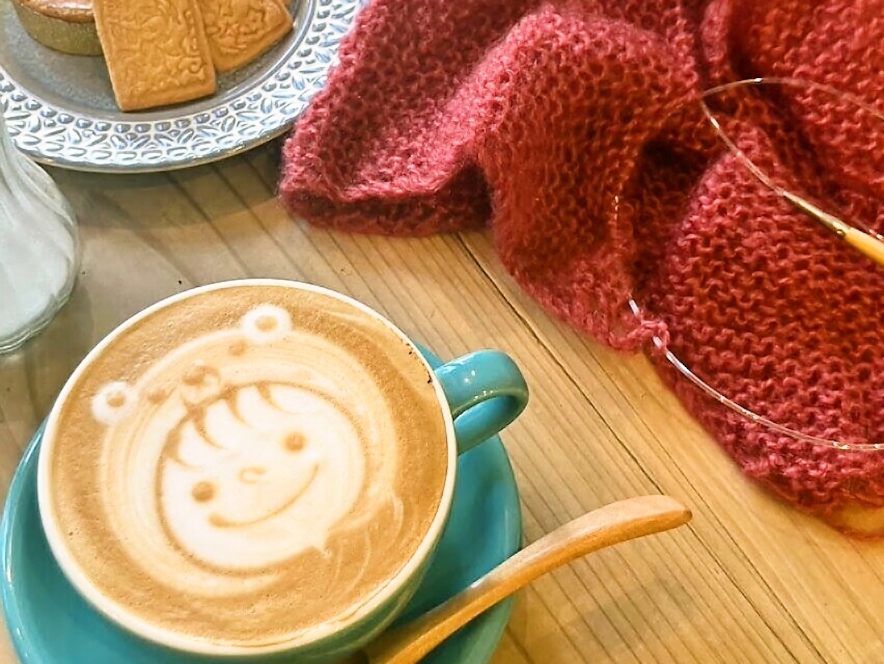 【神戸市灘区】六甲道「cafe de assiette」で、『ニットカフェ』開催♪ おしゃべりしながら編み物を楽しみませんか？初心者サポート付き♪