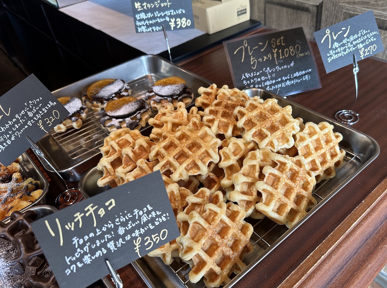 【神戸市】パリッ♪と焼きたて最高(≧▽≦) ベルギーワッフル専門店「MeLO」がオープン♪ イートインは3月から