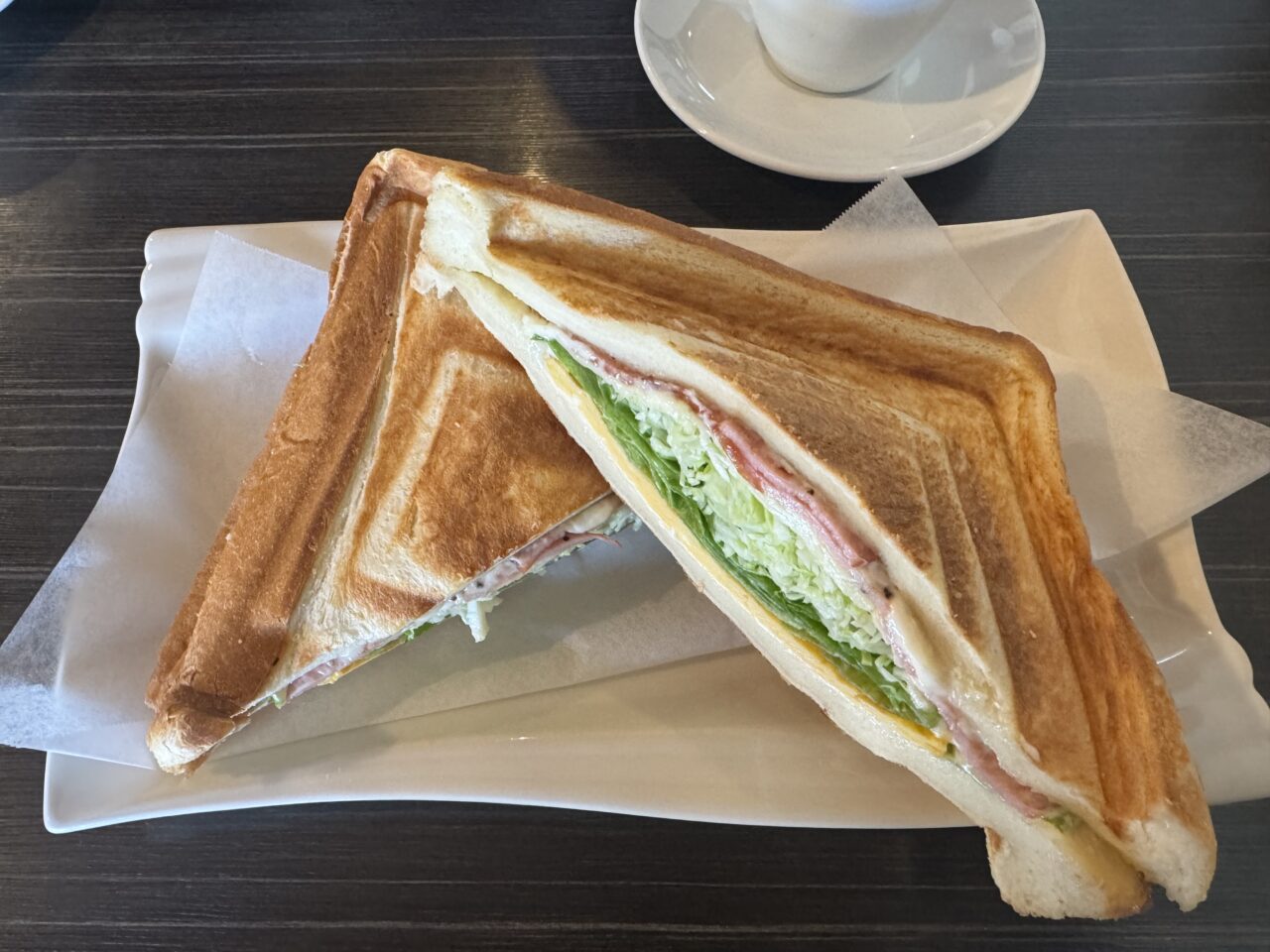 2026年のさとう珈琲本店の門特大グリルサンド