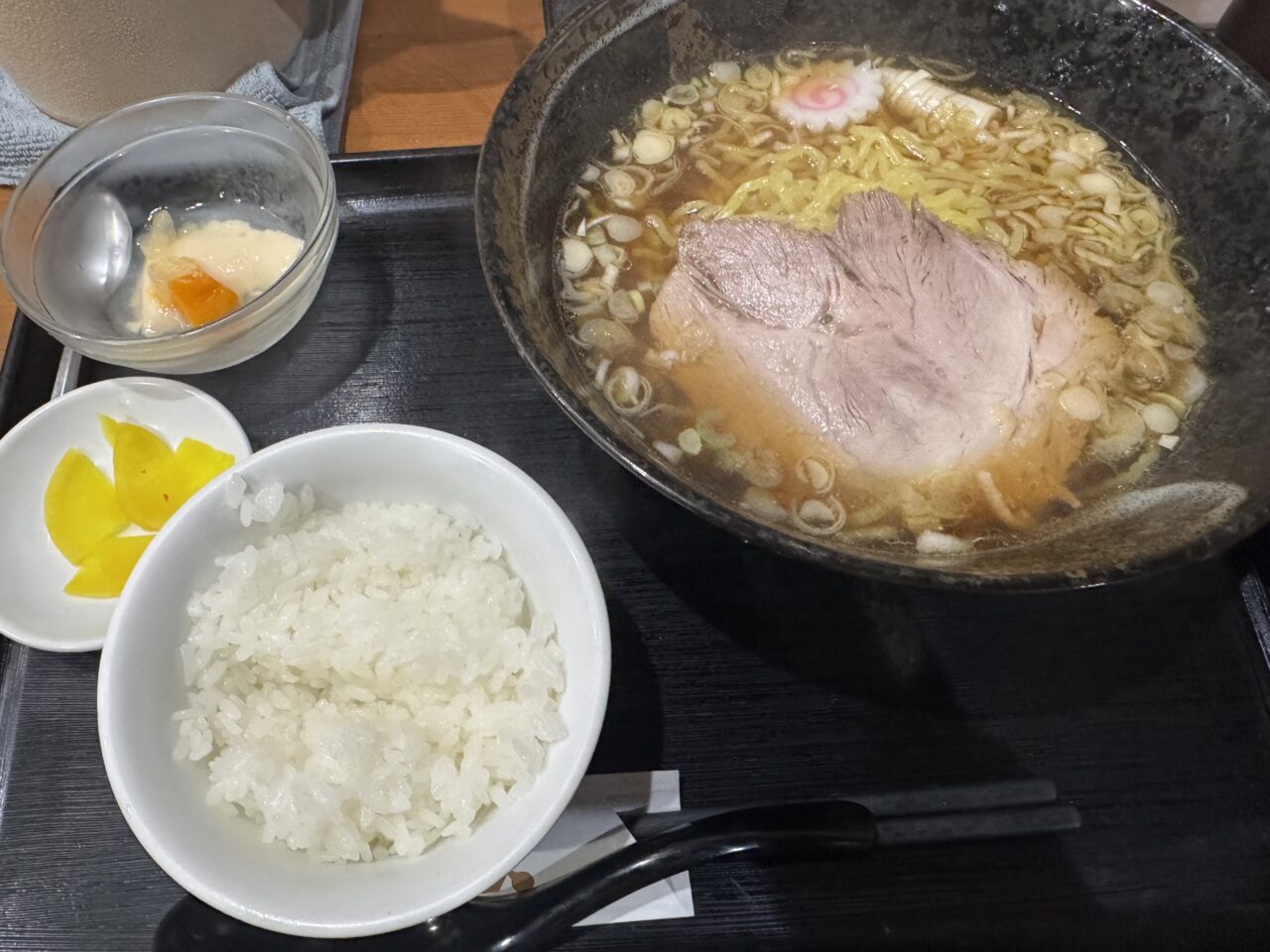 2026年5月の中華食堂秋の特性ラーメンセット