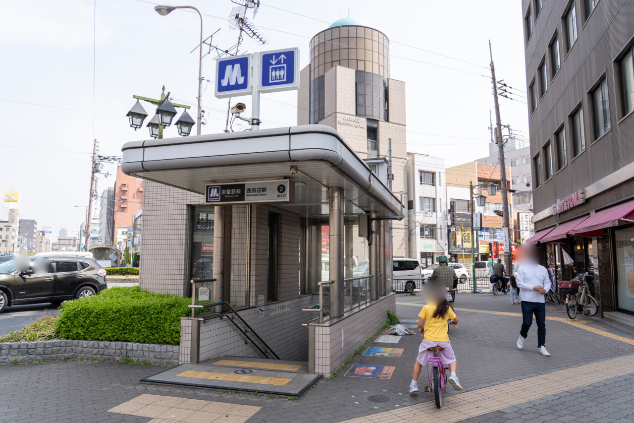 西田辺駅