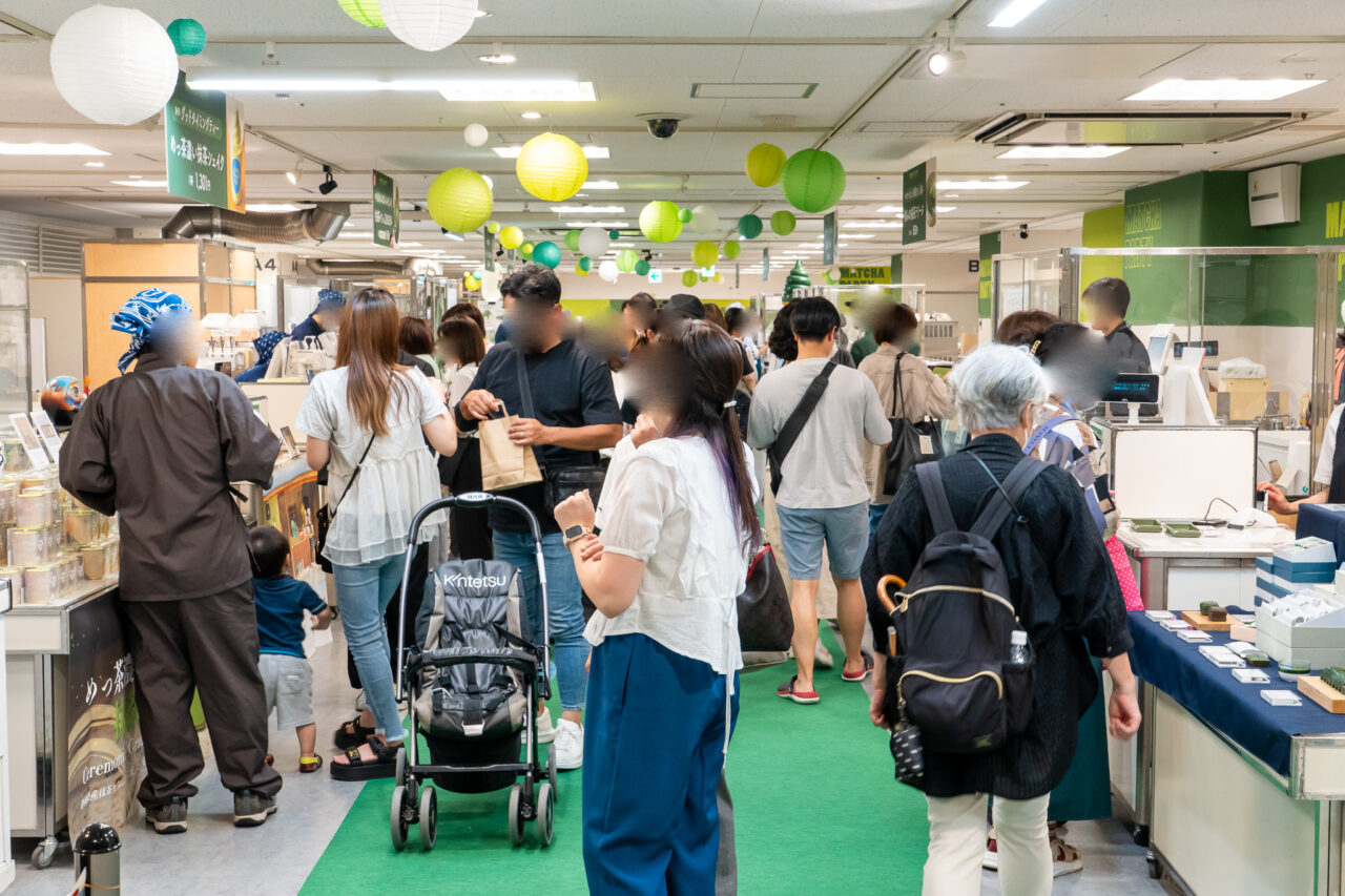 あべのハルカス近鉄本店の近鉄百貨店の抹茶スイーツ展「MATCHA PARTY」