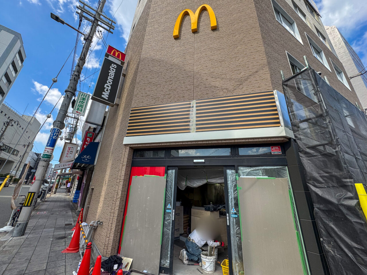 リニューアルオープンするマクドナルド桃谷店