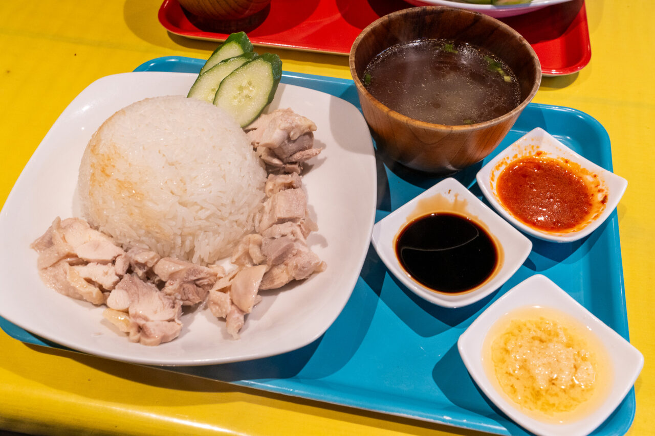 堀内チキンライスの海南鶏飯