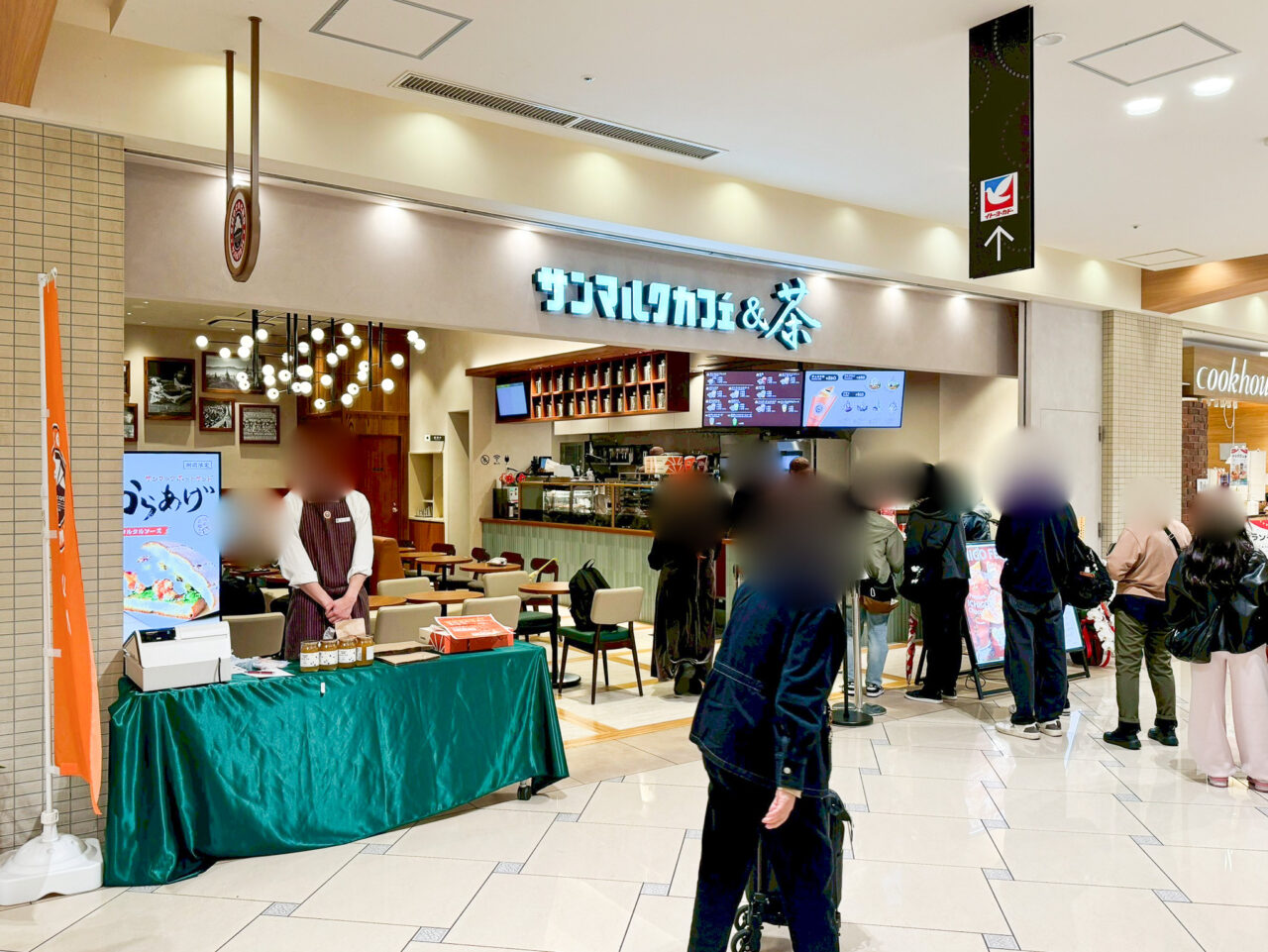 あべのキューズモールにオープンした関西初出店の「サンマルクカフェ＆茶」