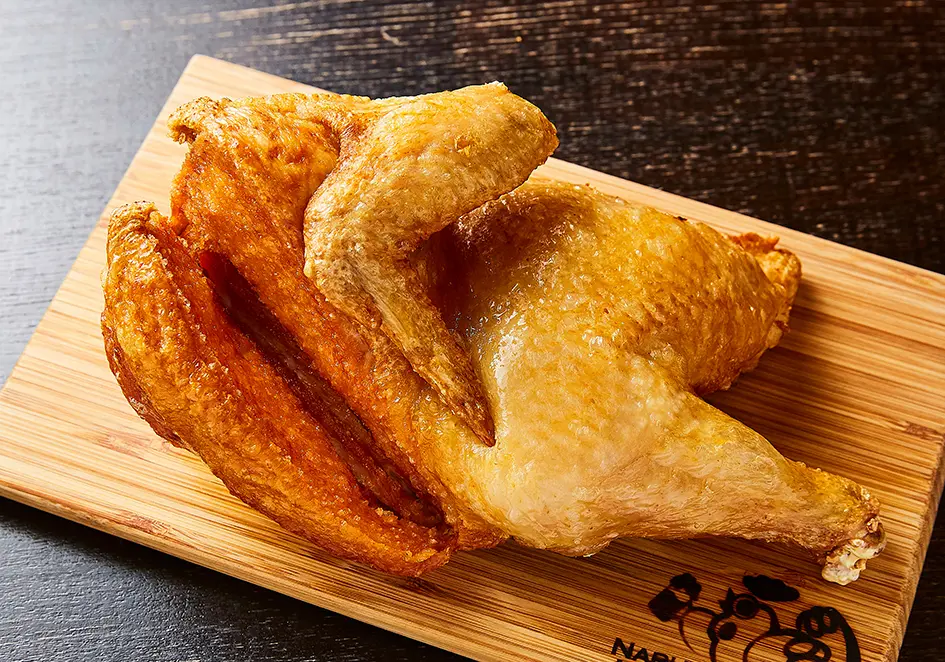 あべのハルカス近鉄本店に期間限定出店しているなるとキッチンの半身揚げ