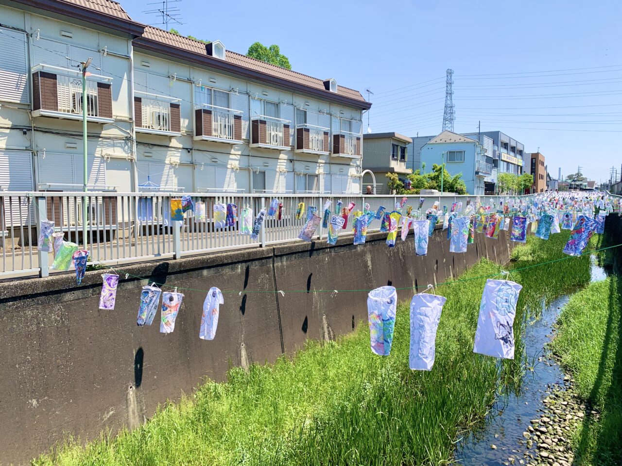 神田川こいのぼり