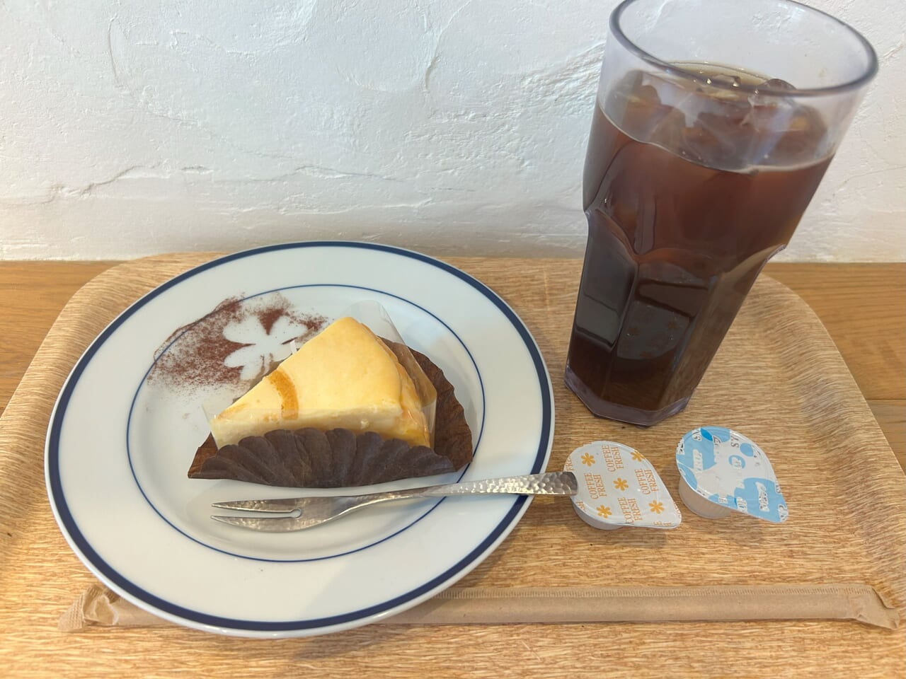 サウザンドドリームのケーキセット