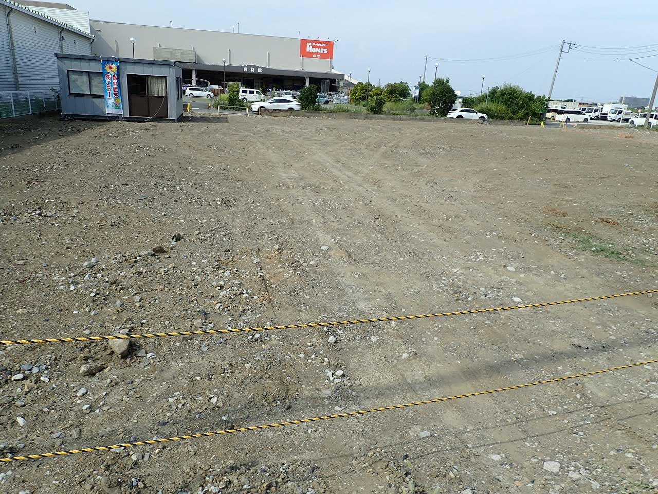 2025年に飲食店がオープン予定の『割烹ささ川 別邸』の跡地