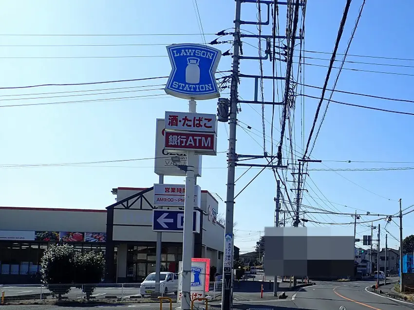 2026年2月に閉店の川越のコンビニ『ローソン 川越笠幡上野前店』