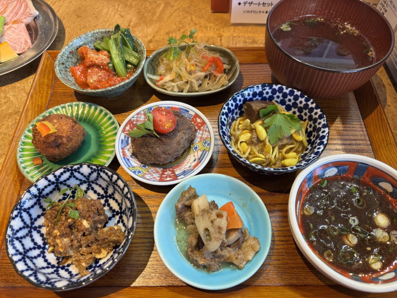 焼肉とっちゃんランチ料理