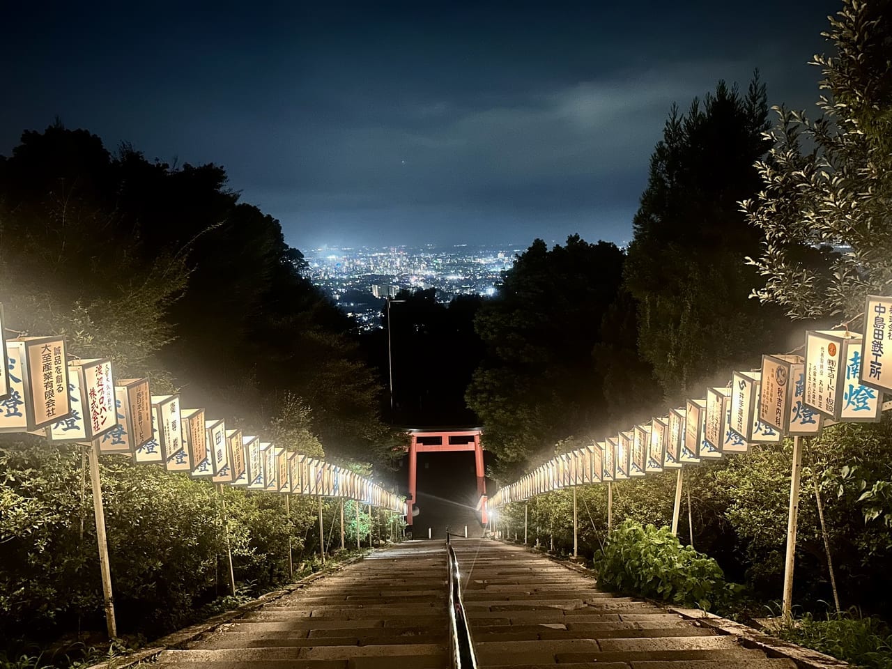 2023年高良大社「献灯祭」